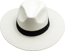 50er Style Panama Chapeau de