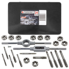 Coffret 24 tarauds filières