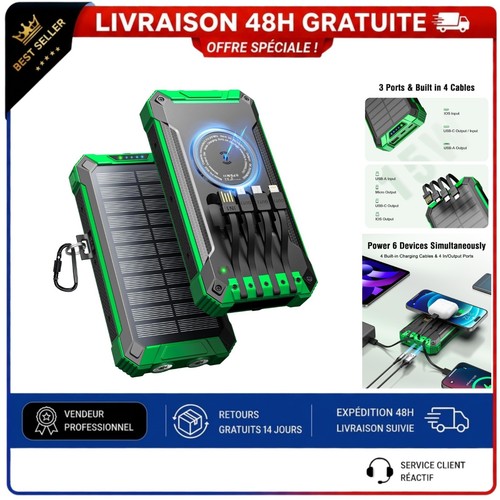 Batterie externe solaire - externe,