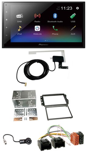 Pioneer dab mp3 bluetooth 2din - dab,