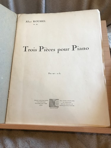 Albert roussel trois - albert,
