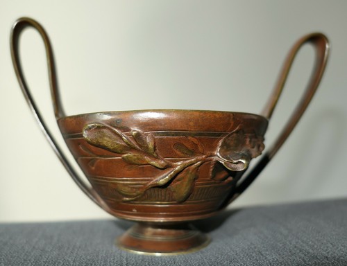 Vase coupe bronze - vase,