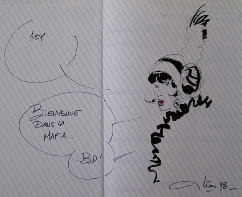 Dedicace mitton dans de - dedicace,