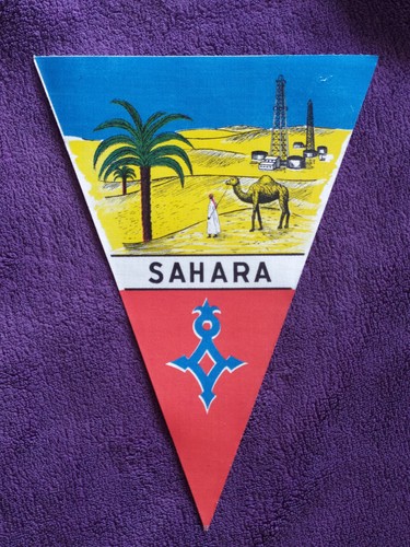 Guerre algérie fanion du - d'algérie,