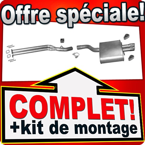 échappement pour bmw e60 - d'échappement, 5
