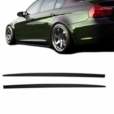 2 lame extensions sous bas de caisse look M performance BMW série E90 E91 pack M