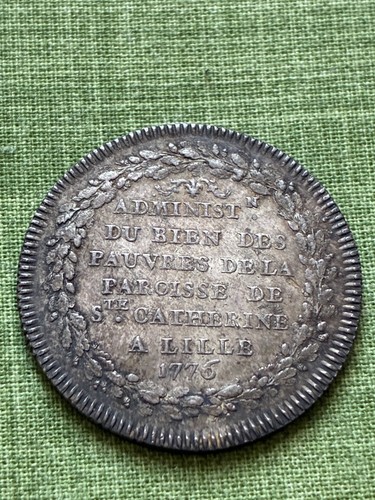 Jeton argent louis xvi - argent,