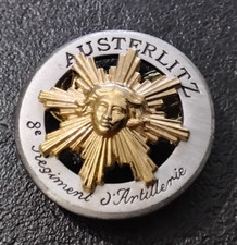 Insigne Militaire 8èm Régiment d’Artillerie Austerlitz A.Bertrand Atlas (C11)