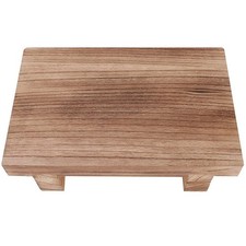 Tabouret À Une Marche En Bois