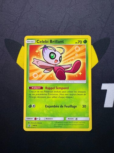 Carte pokémon celebi brillant - pokémon,