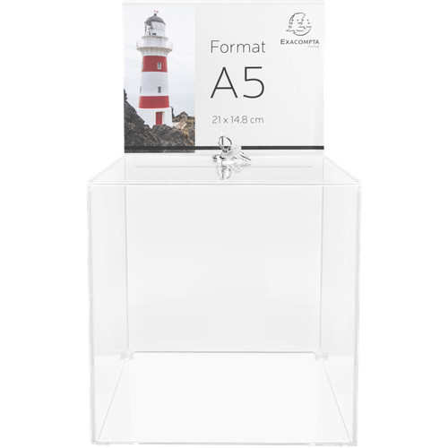 Exacompta urne transparente - exacompta,