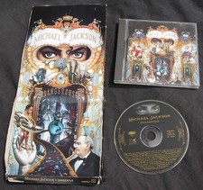 Michael Jackson Longbox DANGEROUS 5" CD Album Disc EK 45400 Collector USA 1991