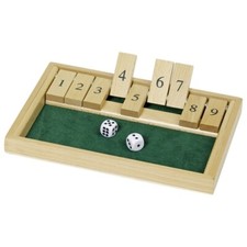 JEU DE DES SHUT THE BOX ou