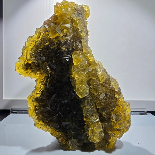 Spécimen cube fluorite - cube,