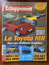 ECHAPPEMENT n°394 du 06/2000; Essai Toyota MR/ Ibiza Cupra/ Lotus 340 R Extremis
