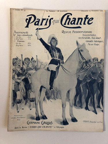 Paris qui chante revue - paris,
