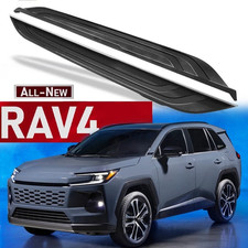 2 Pcs Marchepieds Fixes Noirs