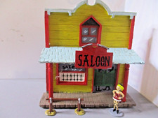 FACADE SALOON AVEC LA DANSEUSE ATLAS PLASTOY VILLAGE LUCKY LUKE 2006