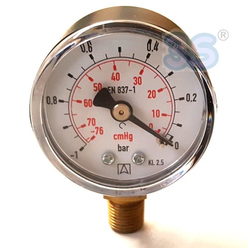Vacuomètre ø40mm échelle - vacuomètre, Ø40mm,