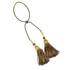 Embrasse 2 pompons glands de