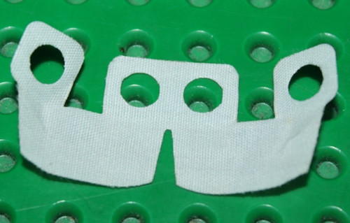 Lego white minifig armor kama - lego,