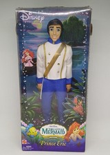 Poupée Prince Eric Mattel la petite sirène Disney Ariel J5458