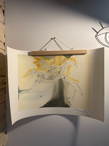 Lithographie avec gaufrage