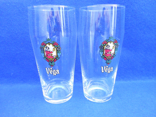 2verres bière véga - bière, "