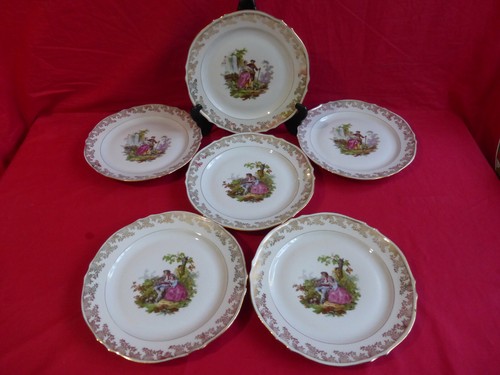 Assiettes plates porcelaine - assiettes,