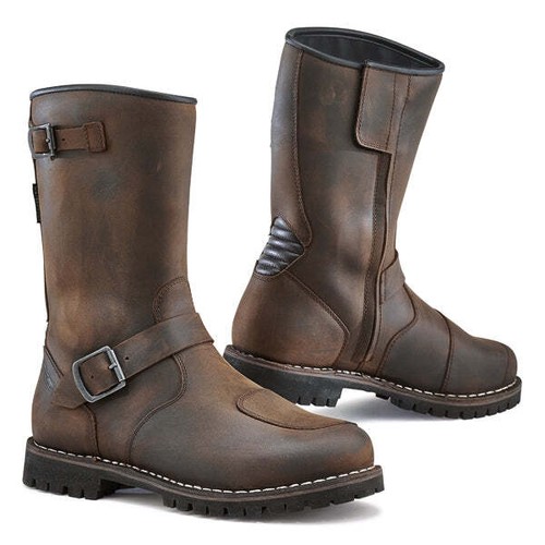 Bottes moto tcx - de, marron
