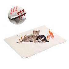 Couverture auto-chauffante pour chats et chiens - Tapis chauffant respectueux...