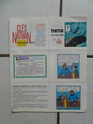 Tintin sous marin - le, /