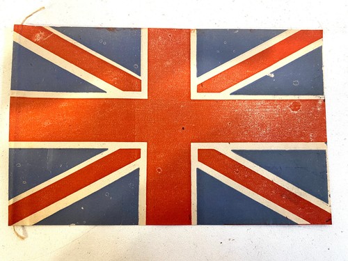 Ancien drapeau fanion papier - ancien,