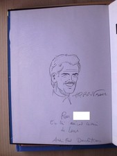 Dédicace Tibet - Ric Hochet - Face au crime en édition originale