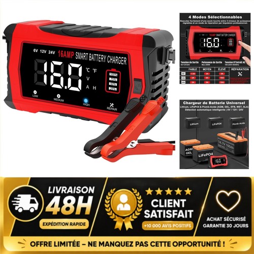 Htrc 16a chargeur - htrc, batterie