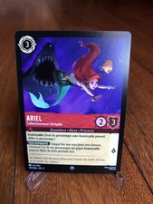 Carte LORCANA - Chapitre 9 - Ariel 107/204 Super Rare Neuve Fr