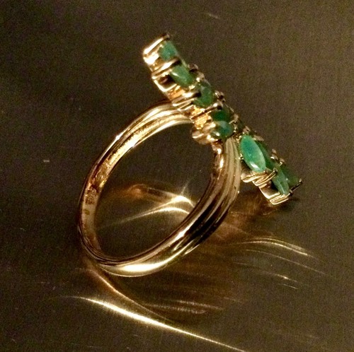 Bague émeraude naturelle - Émeraude,