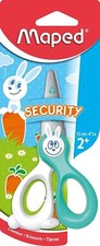 Maped Kidicut Enfants Sécurité Ciseaux 12cm, avec lames sécurisées, dès 2 ans