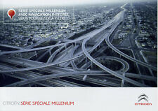 Catalogue prospekt brochure Citroën gamme série spéciale "Millenium" 2011.10 FR