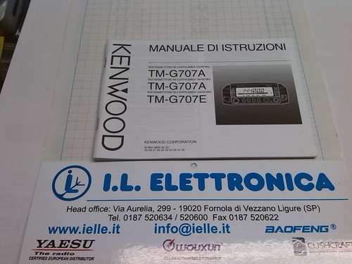 Manuel italien instructions - manuel, en