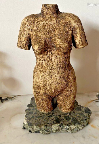 Buste femme sculpté - buste, de
