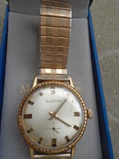 Montre homme vintage mécanique manuelle electra bracelet zrc