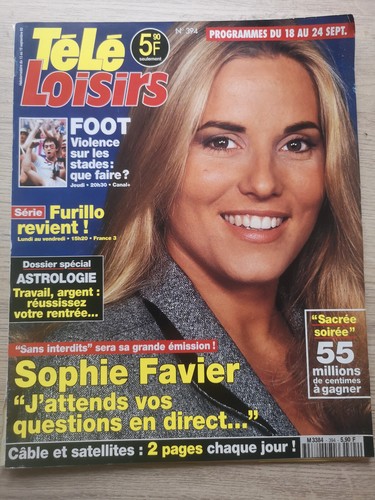 Télé loisirs 1993 - télé,