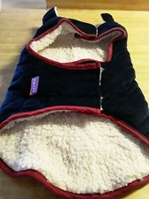 Pet Dog Warm Coat and adorable Hat Clothe Winter Apparel Hat New coat only once 