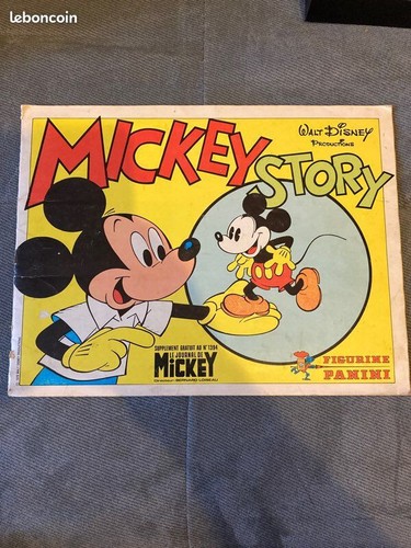 Album panini mickey story - album, walt