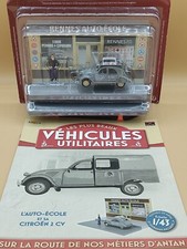 1/43 Citroën 2CV & Diorama "L'Auto-Ecole" Véhicules Utilitaires IXO Altaya
