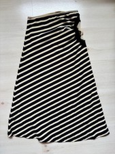 Vintage, original jupe rayé insert rond mesh Jean-Paul Gaultier ligne Soleil, M