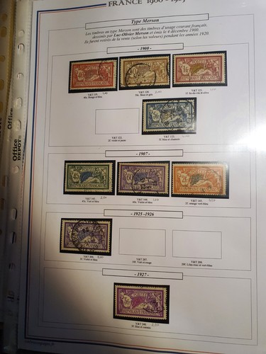 Timbres france vieux - de,