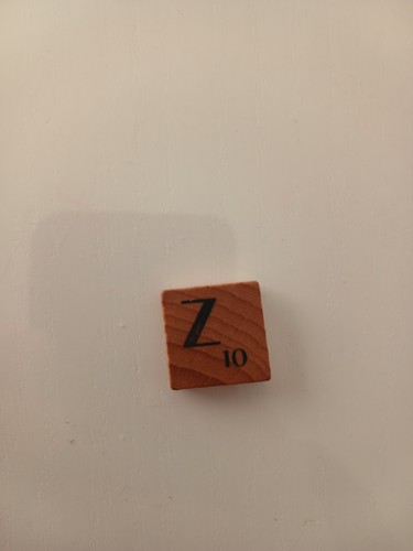 Lettre scrabble bois - scrabble,