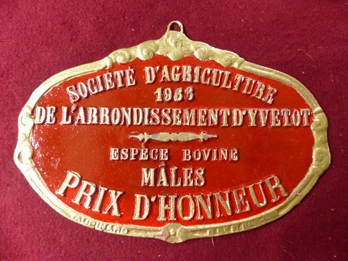 Plaque concours agricole - concours,